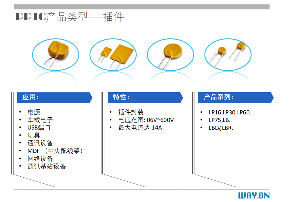 WAYON PTC,維安PTC,維安保險絲，如何選型